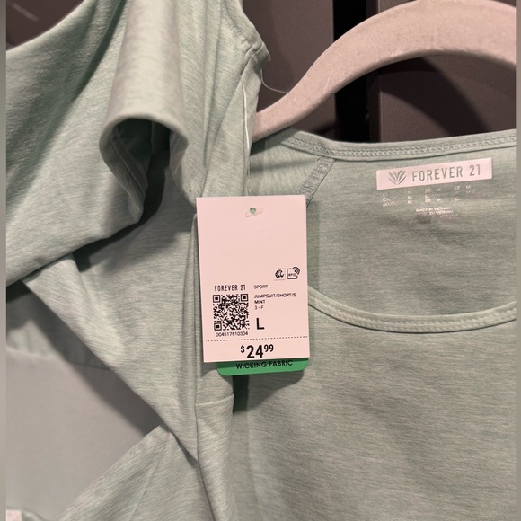 NWT Forever 21 cut out bodysuit + cover up - Size Large - Picture 2 of 5